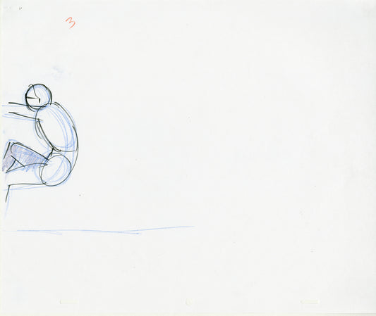 Sundra "Stomach Throw" (Set of 9) Animation - Steve Rude Art