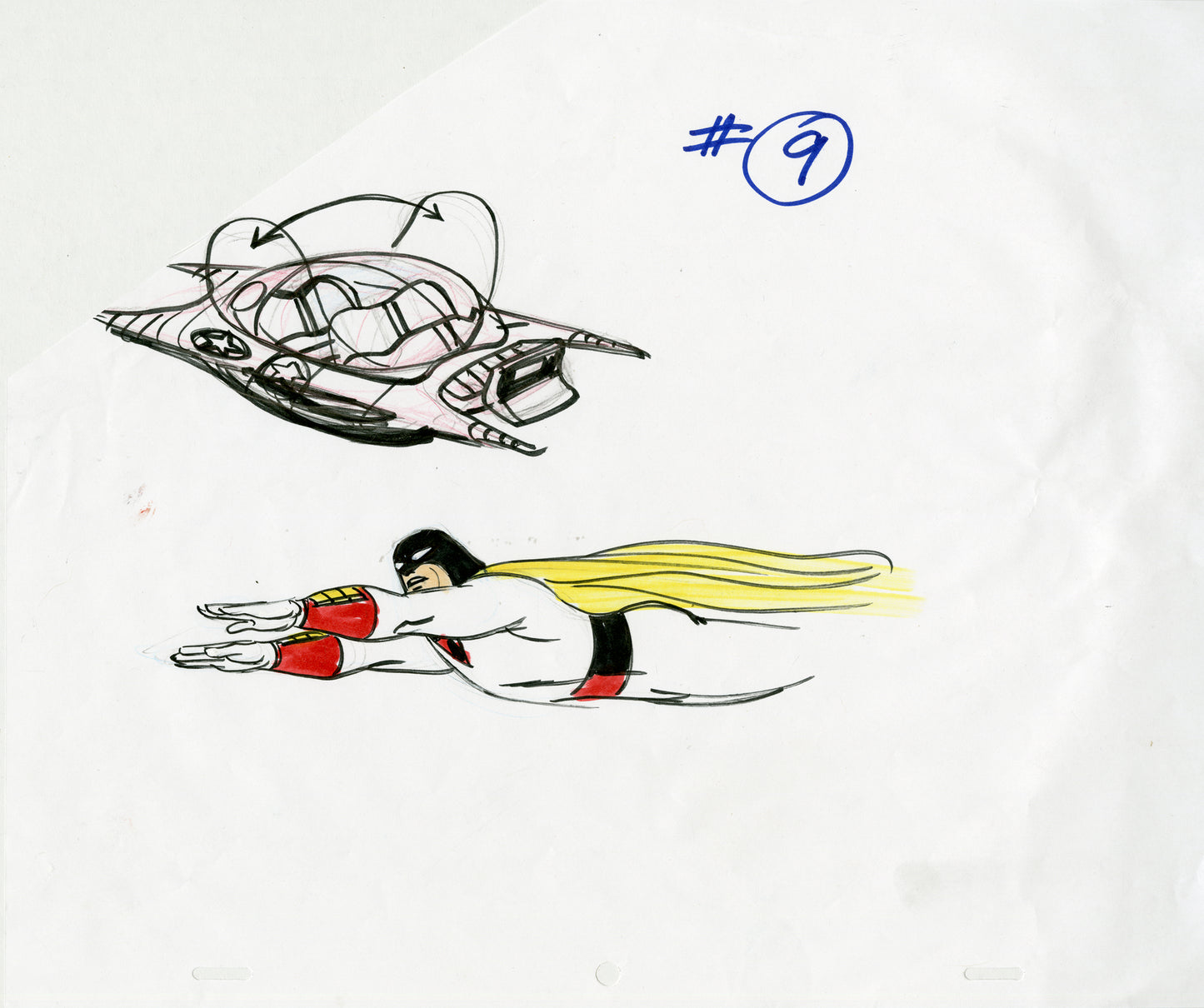 Space Ghost and Ship Animation