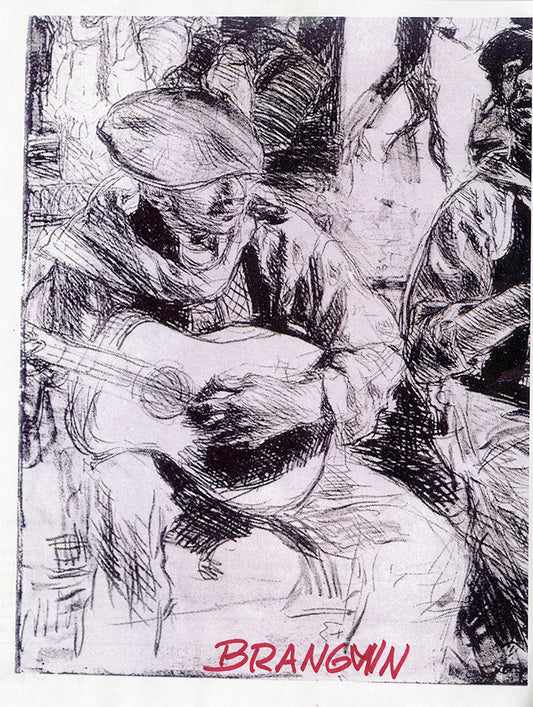 Brangwyn Charcoal Demo Livestream by Steve Rude
