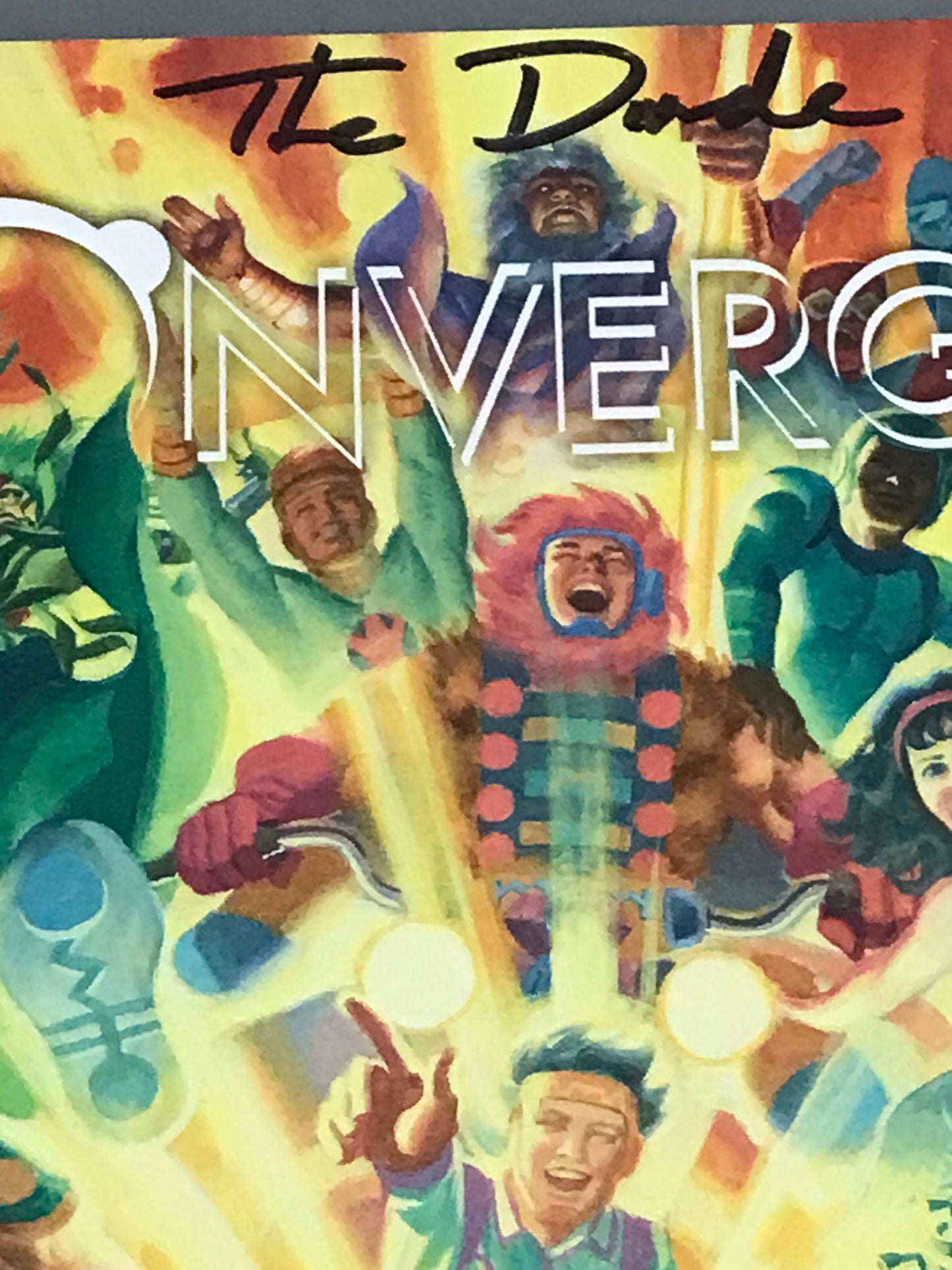 Convergence #6 DC Comics-Signed