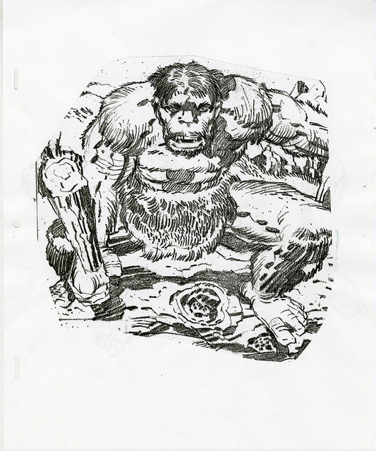 Jack Kirby Monster Character by Steve Rude