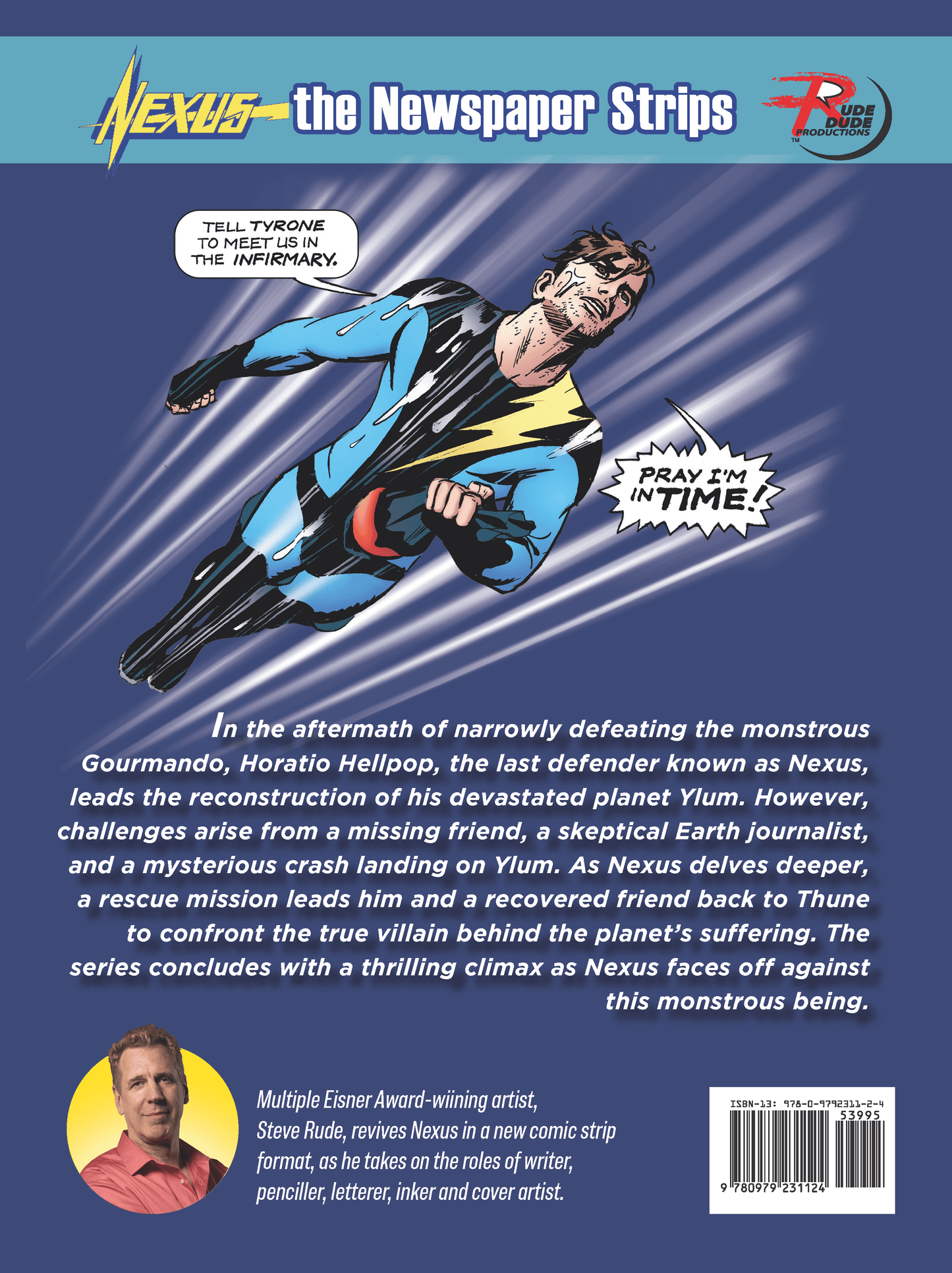 Nexus V2: Battle for Thuneworld Graphic Novel Presale (9x12) - Steve Rude Art