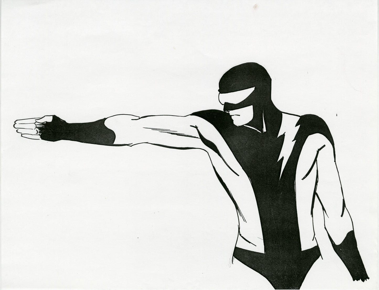 Nexus Arm Straight Marker Sketch