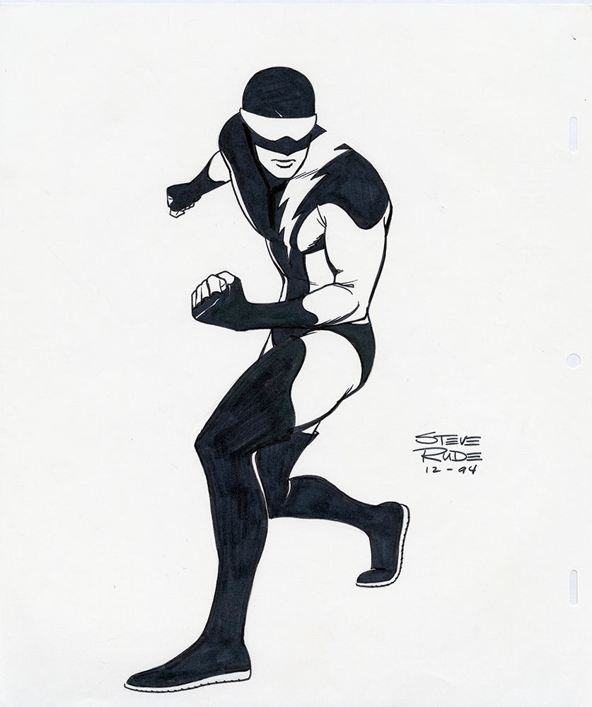 Nexus Punching Stance Marker Sketch