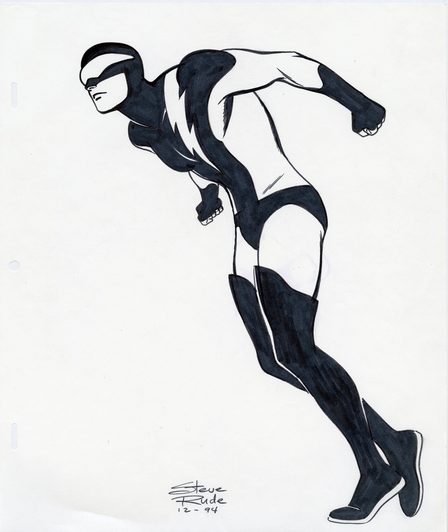 Nexus Taking Flight Marker Sketch