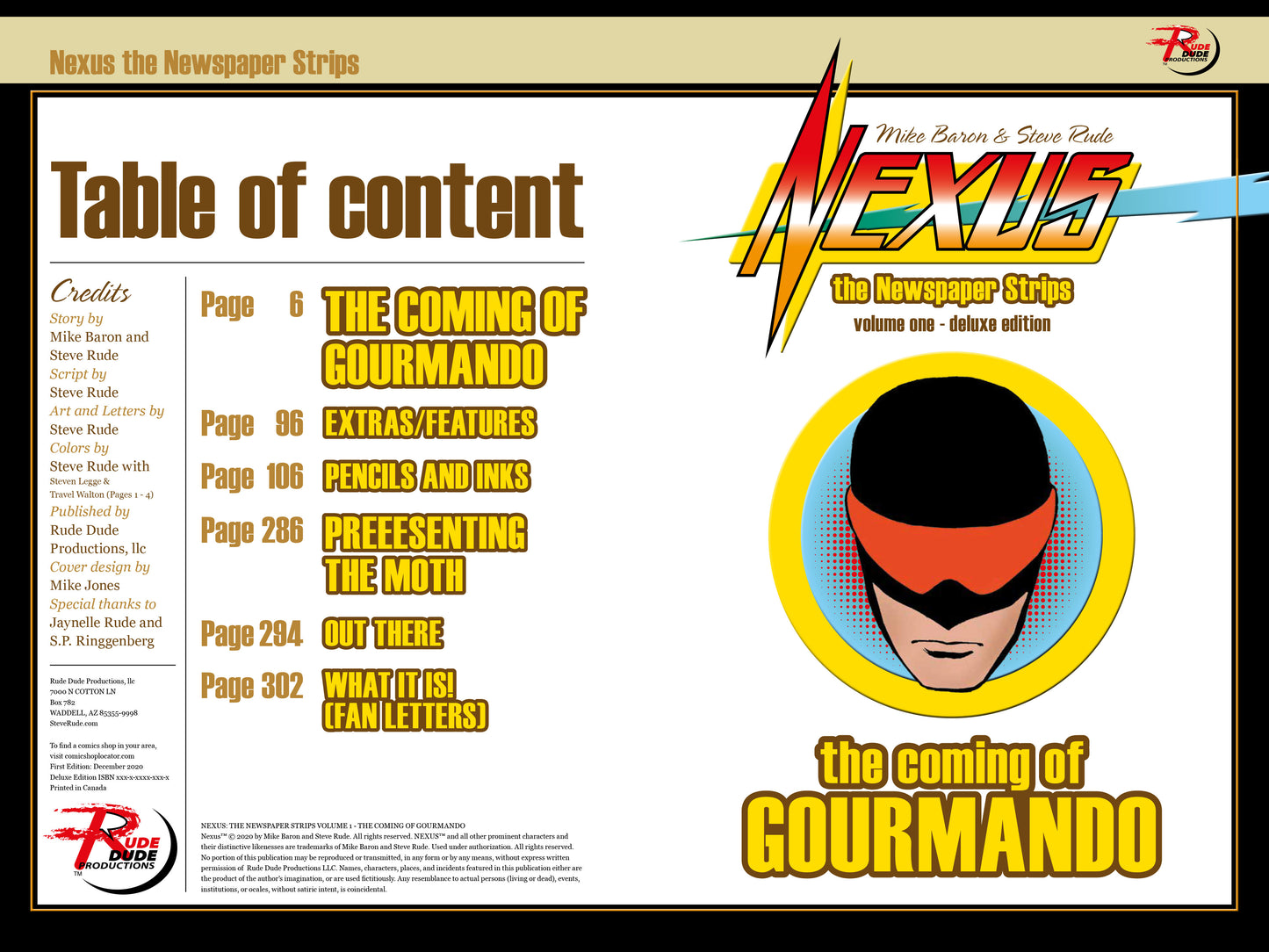 Nexus The Coming of Gourmando Artists Edition [DOWNLOAD]