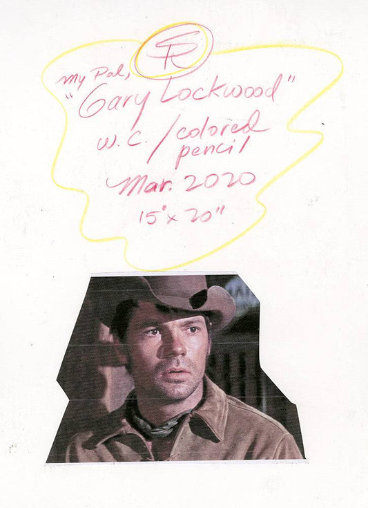 Gary Lockwood Watercolor Painting - Steve Rude Art