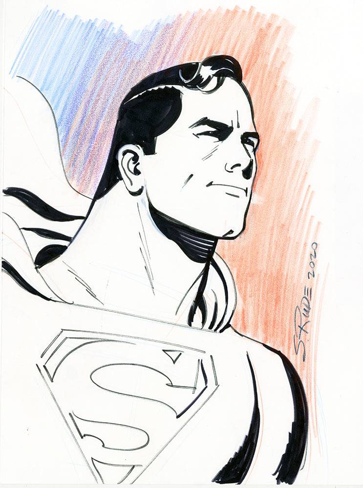 Trading Card Marker Commission - Steve Rude Art