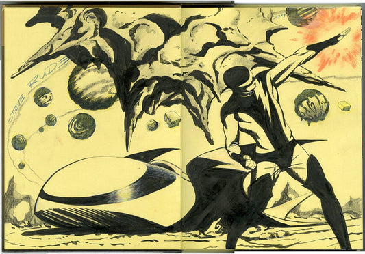 Nexus pen and ink inside Nexus Chronicles