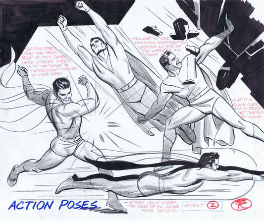 NEW: Superhero Drawing Poses Now Available for Purchase