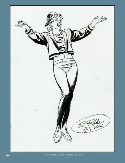 2026 Art of Steve Rude Sketchbook Fine Art Cover
