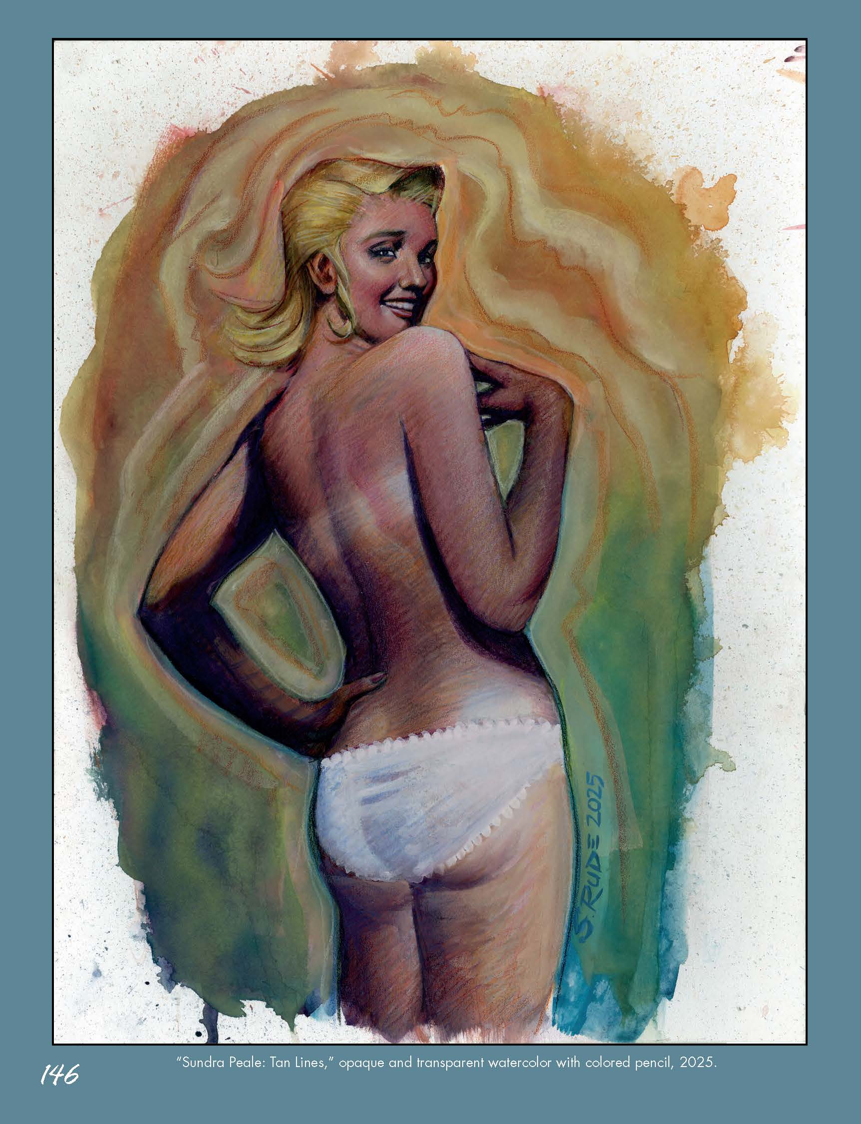 2026 Art of Steve Rude Sketchbook Fine Art Cover Signed - Steve Rude Art