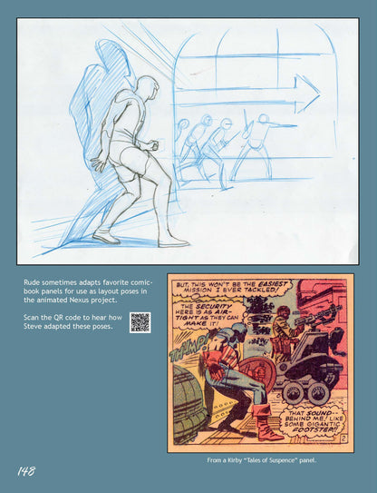 2026 Art of Steve Rude Sketchbook Escape Hardcover Signed - Steve Rude Art
