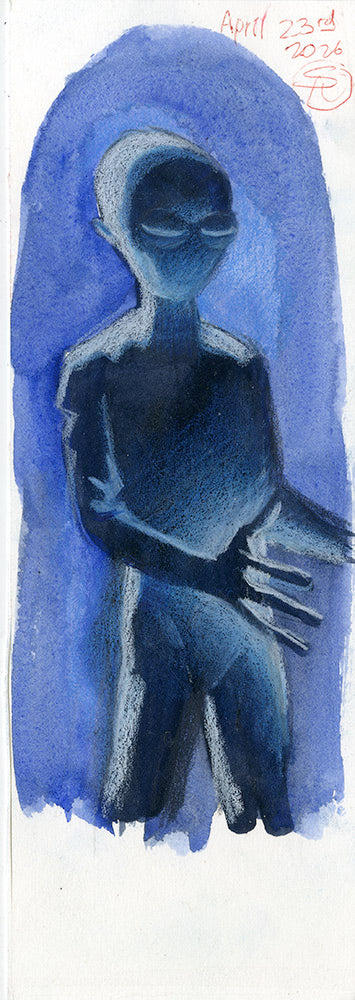 Blue Alien Study