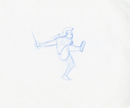 Judah Fighting Movements (Set of 26) Animation - Steve Rude Art