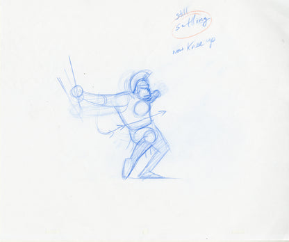 Judah Fighting Movements (Set of 26) Animation - Steve Rude Art