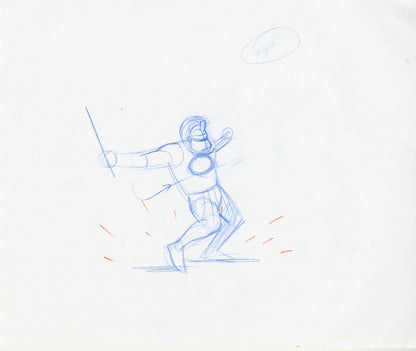 Judah Fighting Movements (Set of 26) Animation - Steve Rude Art