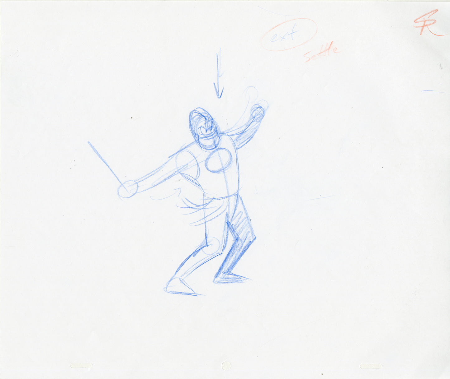 Judah Fighting Movements (Set of 26) Animation - Steve Rude Art