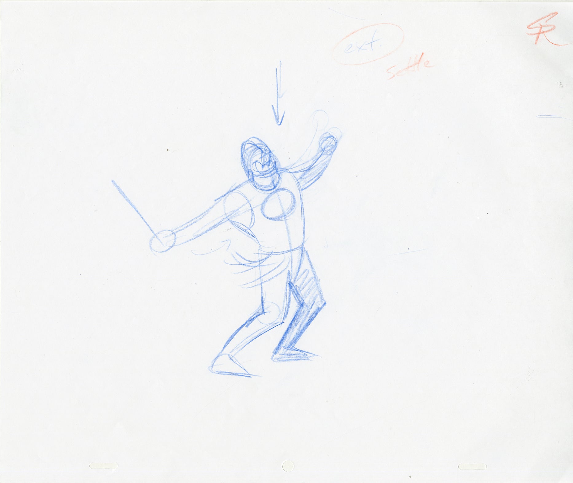Judah Fighting Movements (Set of 26) Animation - Steve Rude Art