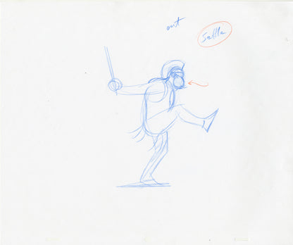Judah Fighting Movements (Set of 26) Animation - Steve Rude Art