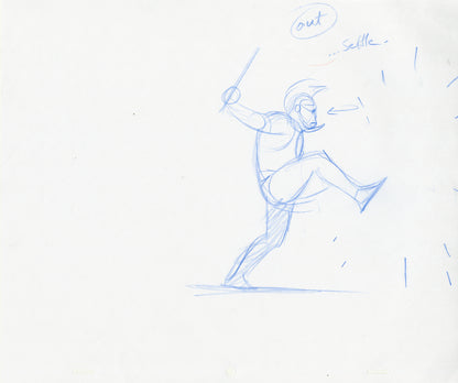 Judah Fighting Movements (Set of 26) Animation - Steve Rude Art