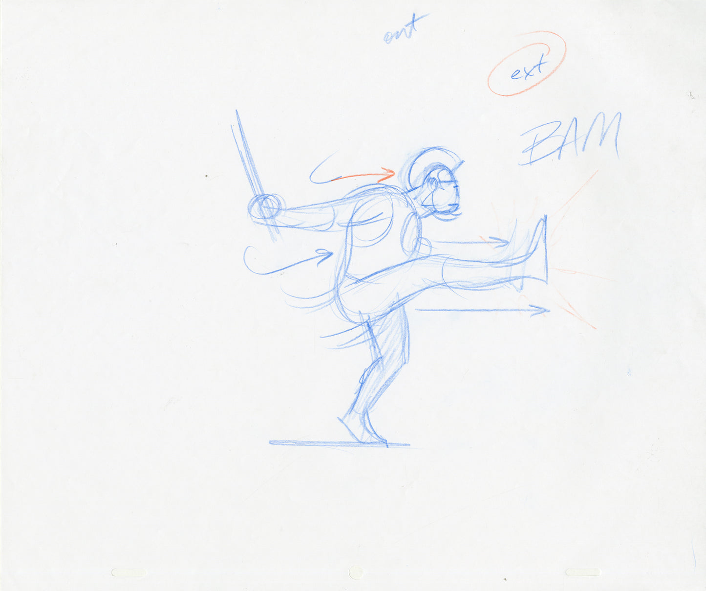 Judah Fighting Movements (Set of 26) Animation - Steve Rude Art
