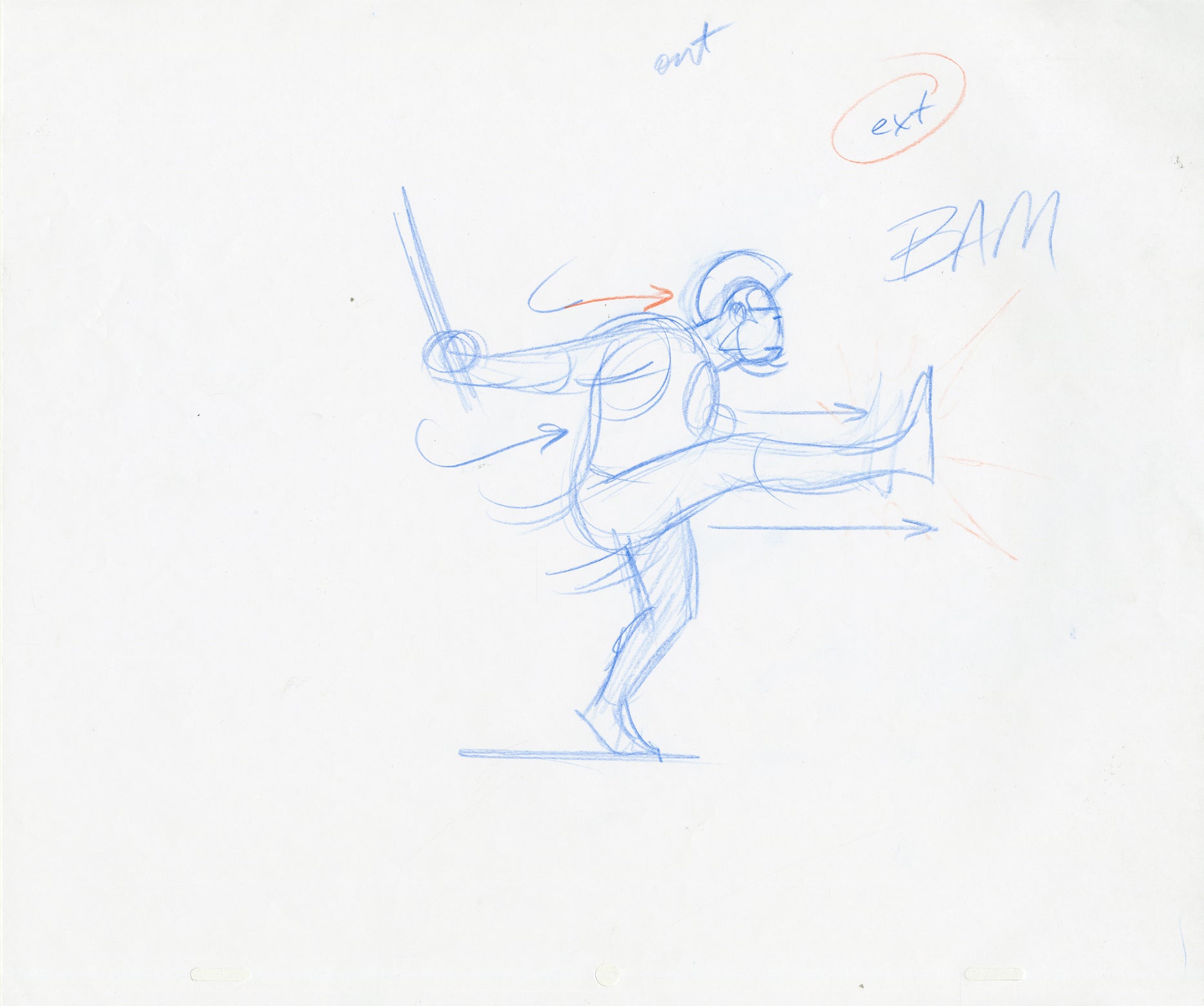 Judah Fighting Movements (Set of 26) Animation - Steve Rude Art