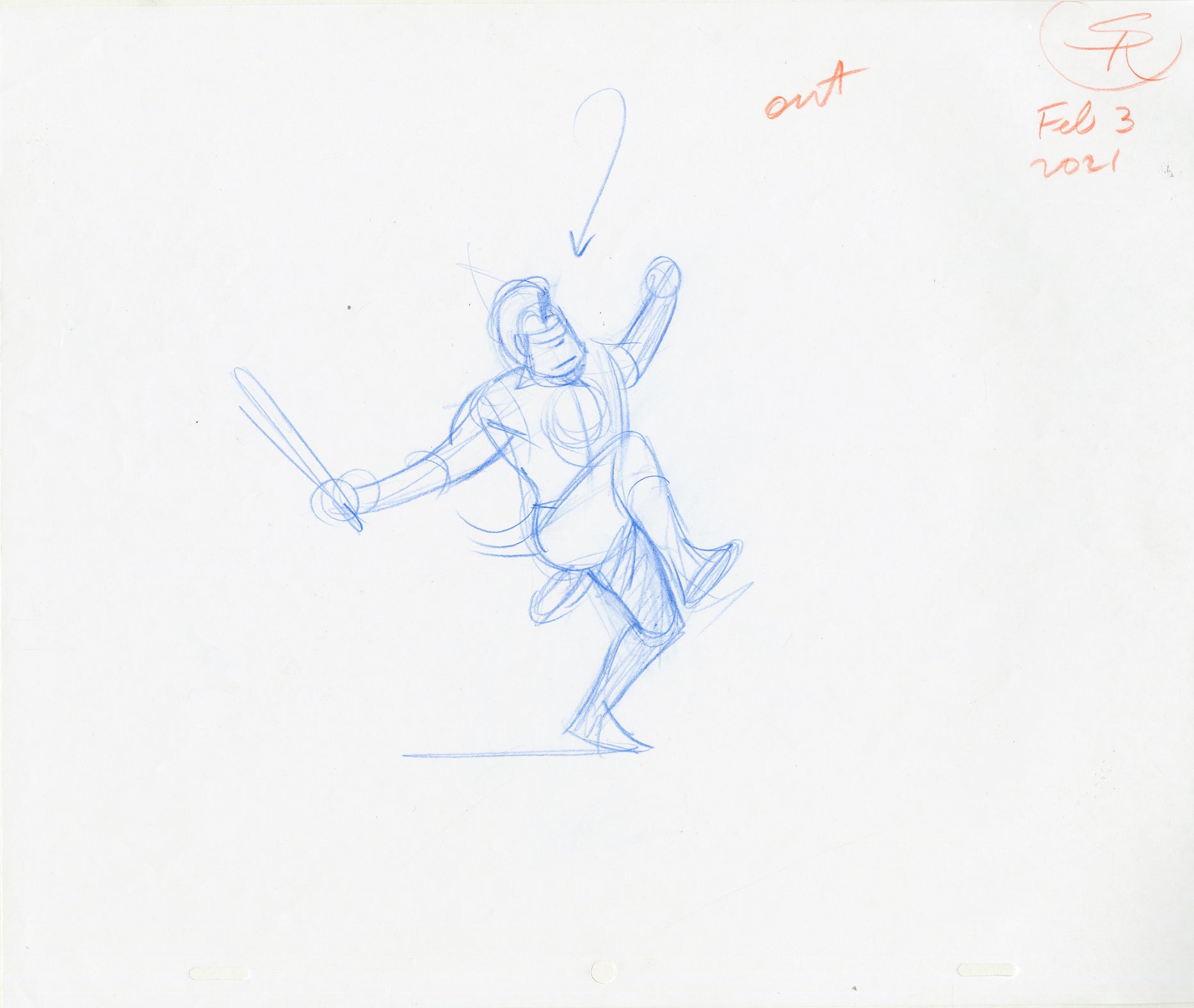 Judah Fighting Movements (Set of 26) Animation - Steve Rude Art