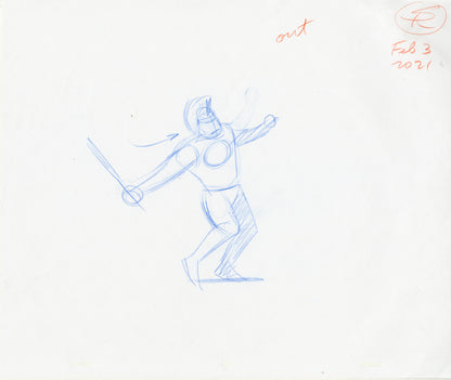 Judah Fighting Movements (Set of 26) Animation - Steve Rude Art