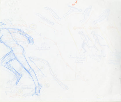 Judah Fighting Movements (Set of 26) Animation - Steve Rude Art