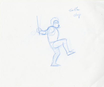 Judah Fighting Movements (Set of 26) Animation - Steve Rude Art