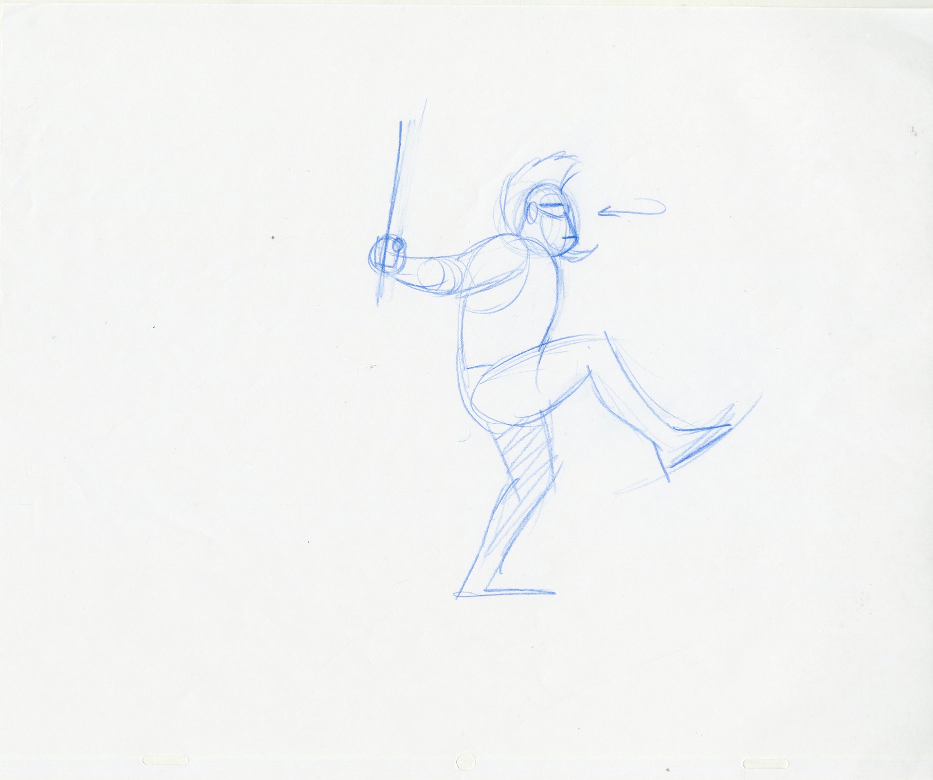 Judah Fighting Movements (Set of 26) Animation - Steve Rude Art