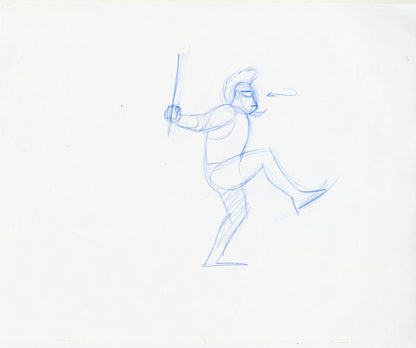 Judah Fighting Movements (Set of 26) Animation - Steve Rude Art