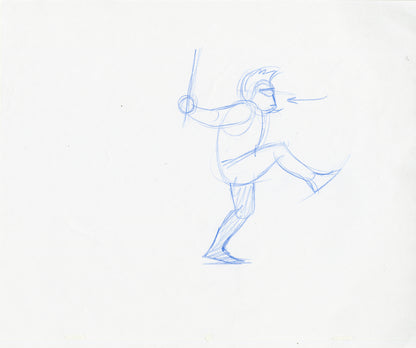 Judah Fighting Movements (Set of 26) Animation - Steve Rude Art