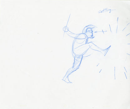 Judah Fighting Movements (Set of 26) Animation - Steve Rude Art