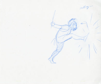 Judah Fighting Movements (Set of 26) Animation - Steve Rude Art