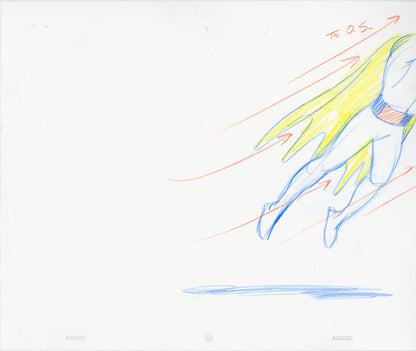 Lizard Slavers Space Ghost (Set of 10) Animation - Steve Rude Art