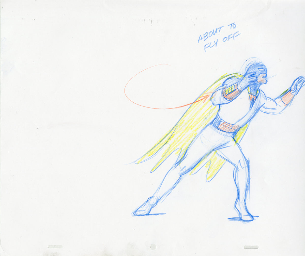Lizard Slavers Space Ghost (Set of 10) Animation - Steve Rude Art