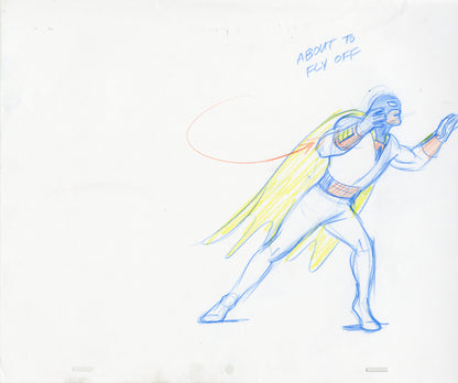 Lizard Slavers Space Ghost (Set of 10) Animation - Steve Rude Art