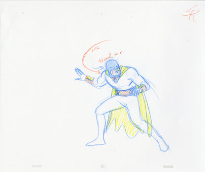 Lizard Slavers Space Ghost (Set of 10) Animation - Steve Rude Art
