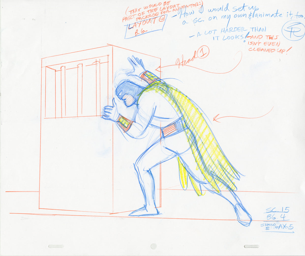 Lizard Slavers Space Ghost (Set of 10) Animation - Steve Rude Art
