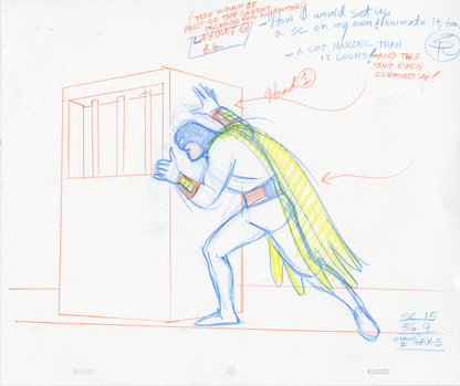Lizard Slavers Space Ghost (Set of 10) Animation - Steve Rude Art