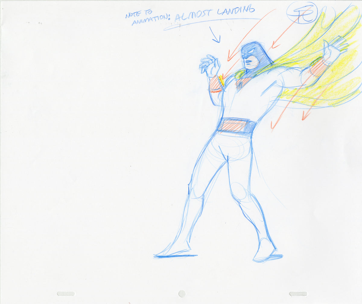 Lizard Slavers Space Ghost (Set of 10) Animation - Steve Rude Art