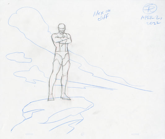 Nexus on Cliff Double-sided Animation