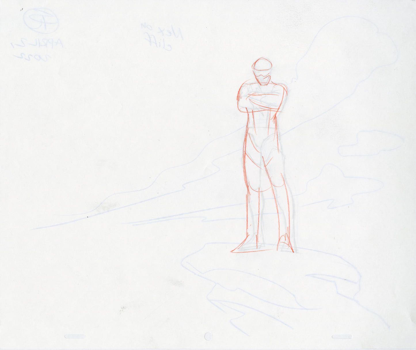 Nexus on Cliff Double-sided Animation