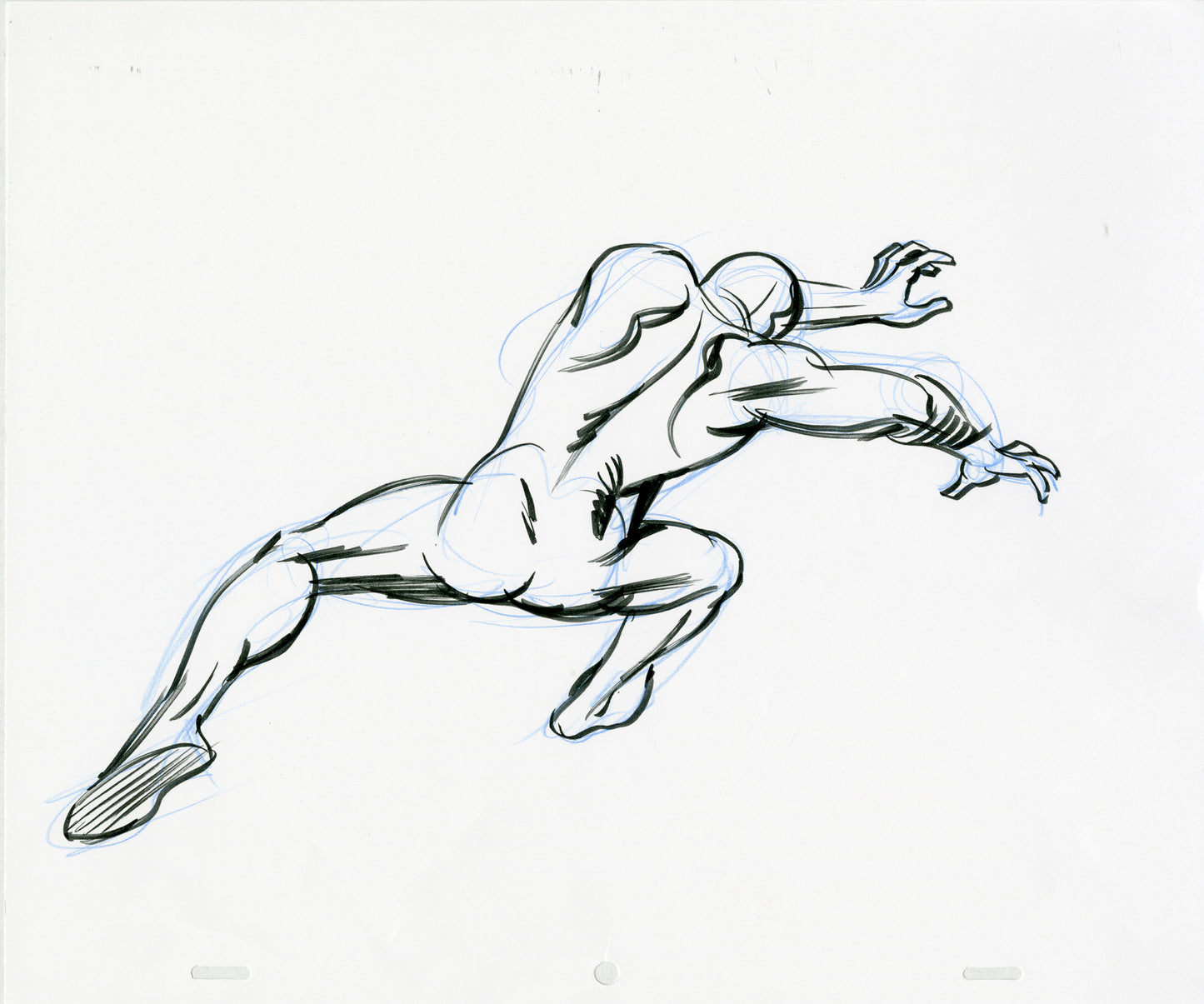 Silver Surfer Reaching - Steve Rude Art