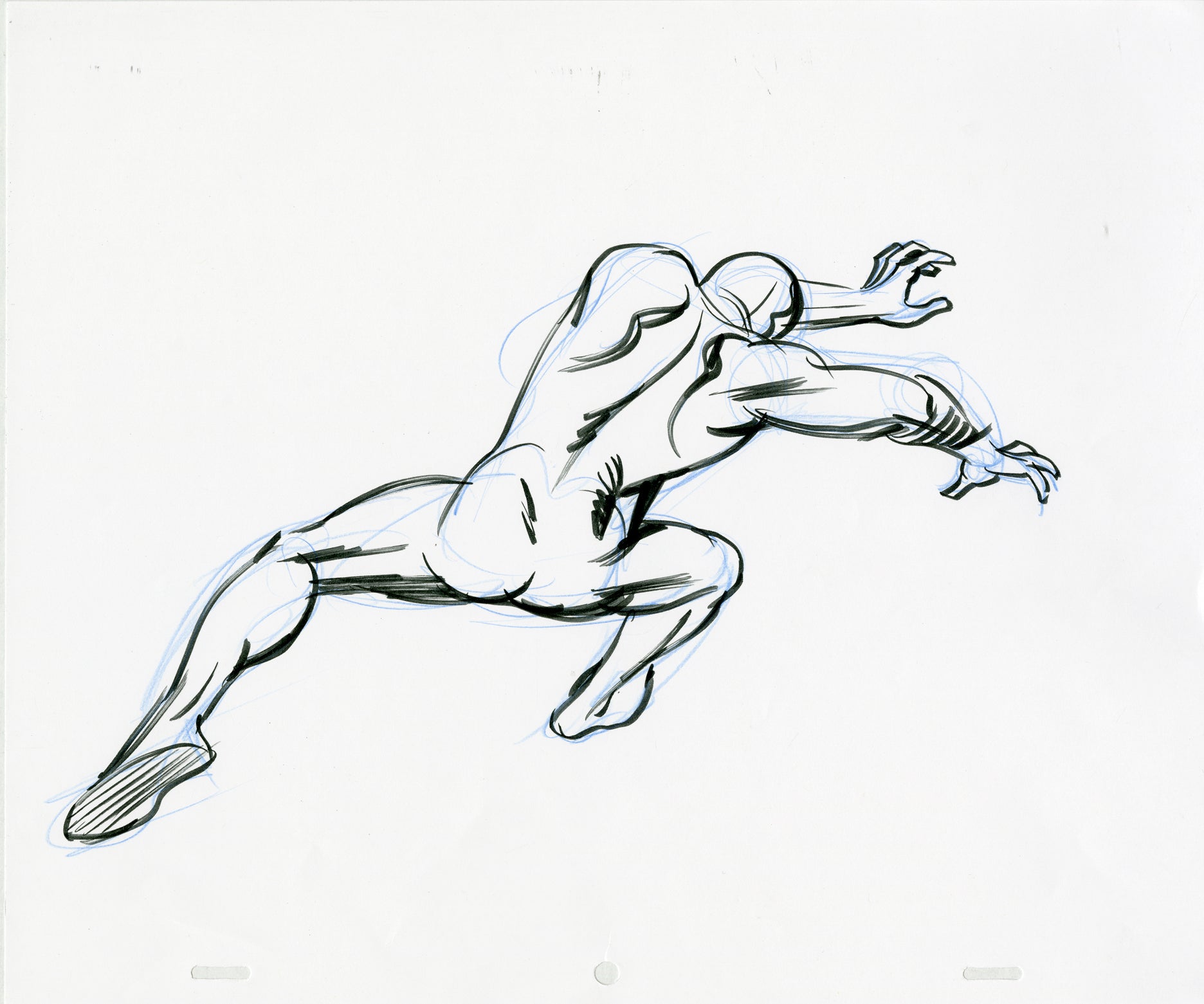Silver Surfer Reaching - Steve Rude Art