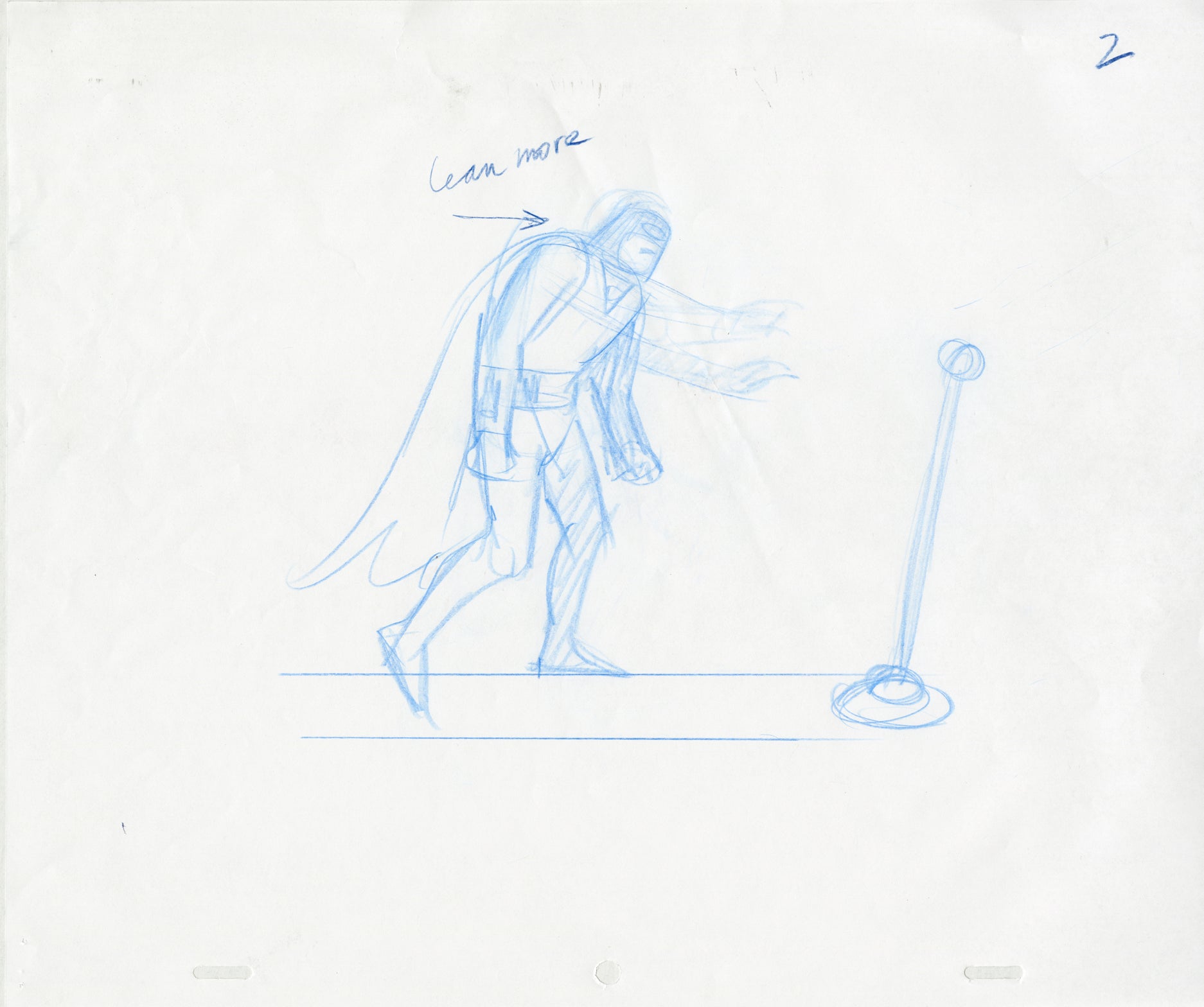 Space Ghost Pulling a Lever (Set of 7) Animation - Steve Rude Art