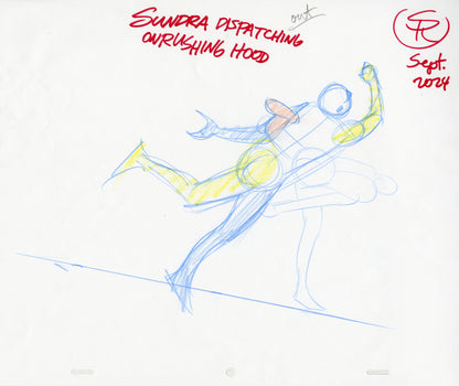 Sundra Dispatching Hood (Set of 9) Animation