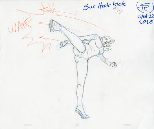 Sundra Hook Kick Animation